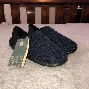 NWT KAMIK Womens Cozytime Navy/Black Slippers Sz 6